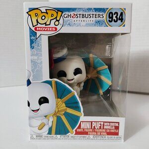 Pop! Movies - Ghostbusters Afterlife - Mini Puft w/ Cocktail Umbrella #934